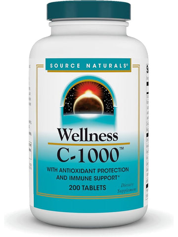 Source Naturals, Wellness C 1000, 200 ct