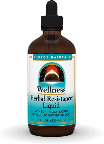 Source Naturals, Wellness Herbal Resistance Liquid, 8 fl oz