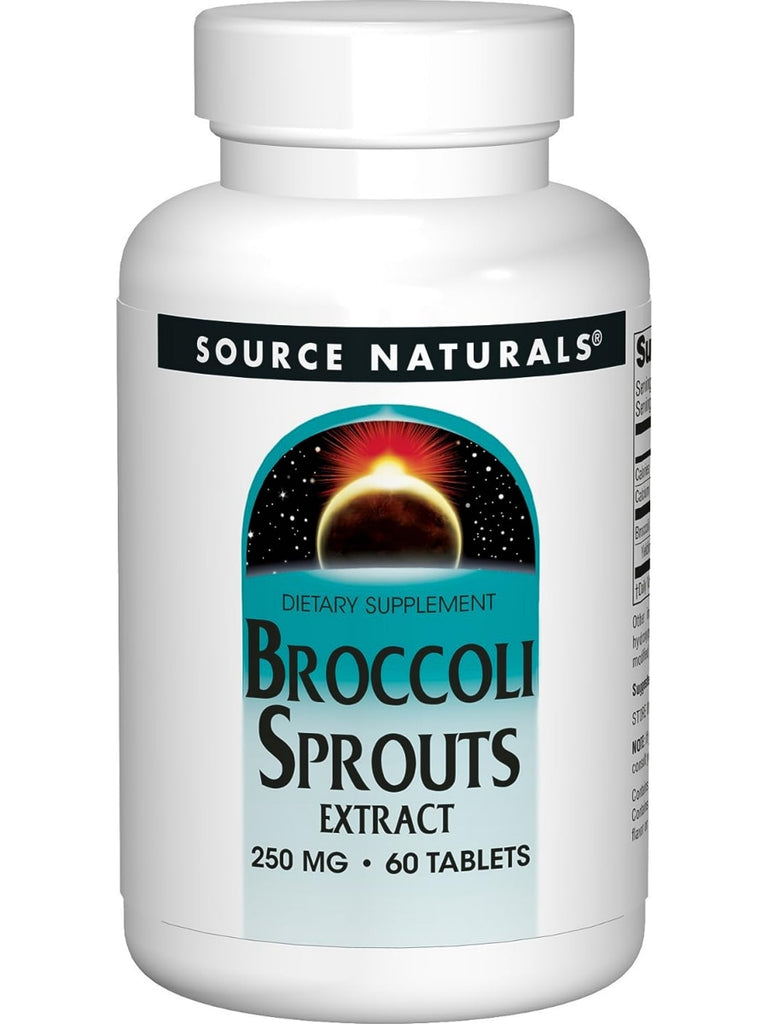 Source Naturals, Broccoli Sprouts Extract, 60 tablets