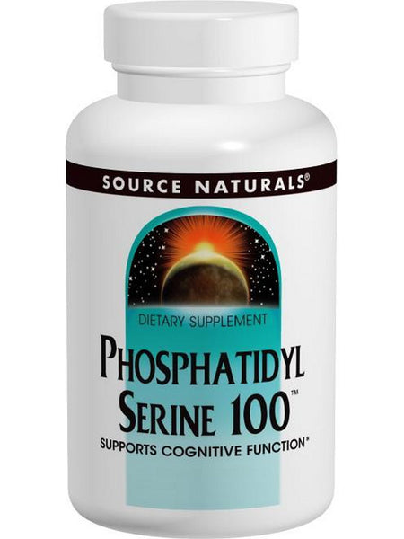 Source Naturals, Phosphatidyl Serine 100™ 100 mg, 30 capsules