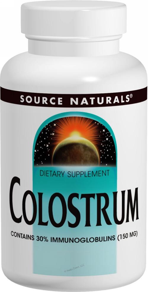 Source Naturals, Colostrum, 650mg, 60 ct