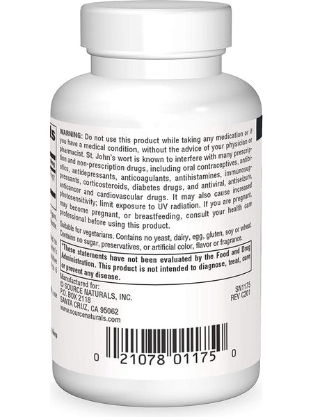 Source Naturals, St. John's Wort 450™ 450 mg, 45 tablets