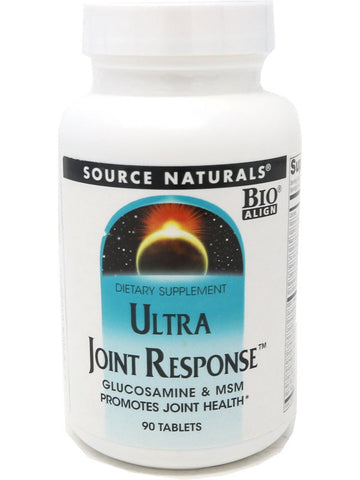 Source Naturals, Ultra Joint Response™ Glucosamine & MSM, 90 tablets