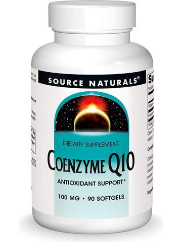 Source Naturals, Coenzyme Q10 100 mg, 90 softgels
