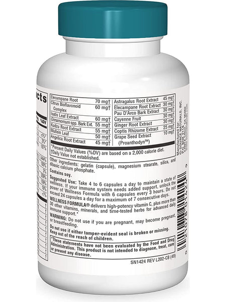 Source Naturals, Wellness Formula®, 60 capsules