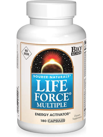 Source Naturals, Life Force® Multiple, No Iron, 180 capsules