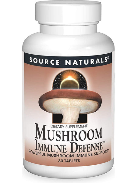Source Naturals, Mushroom Immune Defense™, 30 tablets