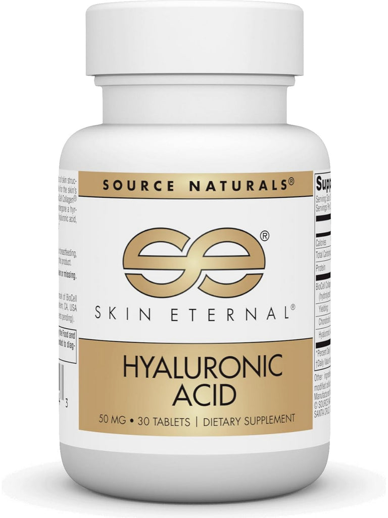 Source Naturals, Skin Eternal Hyaluronic Acid, 30 ct