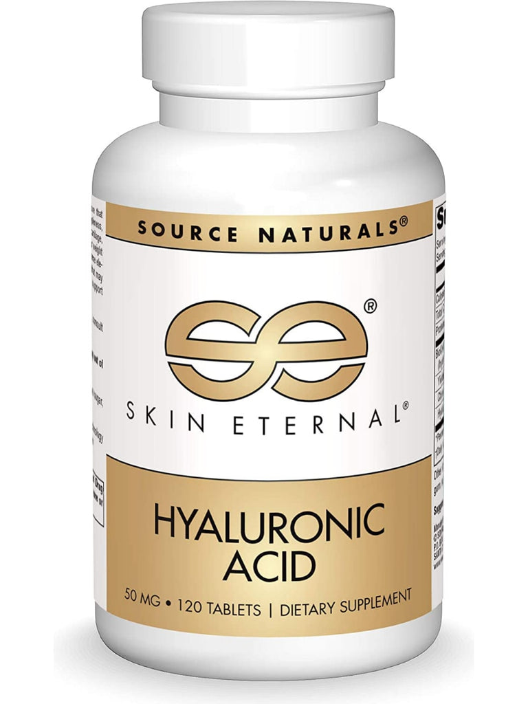 Source Naturals, Skin Eternal Hyaluronic Acid, 120 ct
