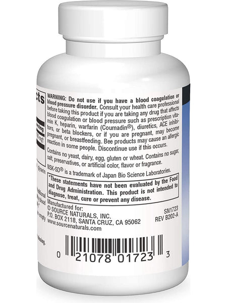 Source Naturals, Nattokinase (NSK-SD™) 33 mg, 30 softgels