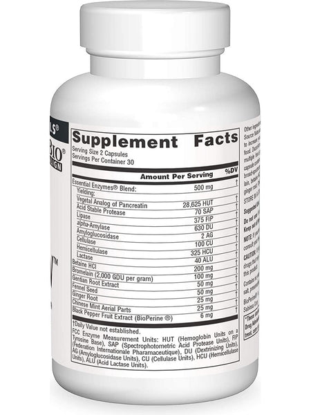 Source Naturals, DigestActiv™ with Essential Enzymes, 60 capsules