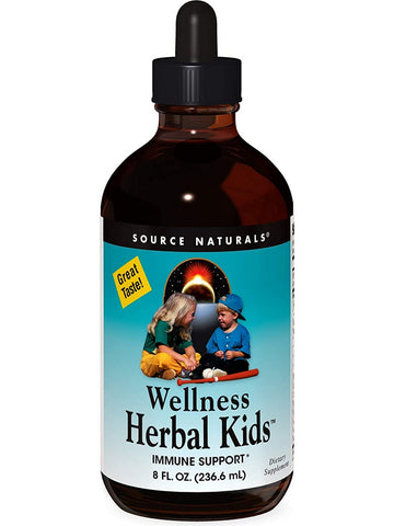 Source Naturals, Wellness Herbal Kids™ Liquid, 8 fl oz