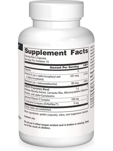 Source Naturals, AHCC® Plus 500 mg, 30 capsules