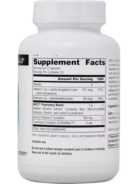 Source Naturals, AHCC® Plus 500 mg, 60 capsules