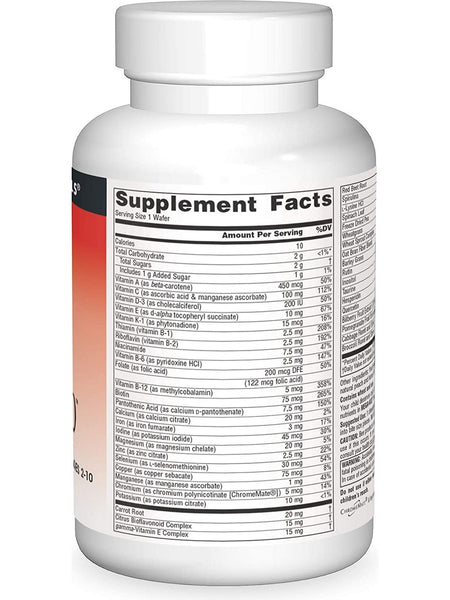 Source Naturals, Mega-Kid™ Berry, 60 wafers