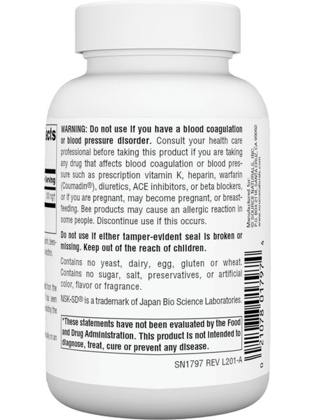 Source Naturals, Nattokinase, 33 mg, 180 Softgels