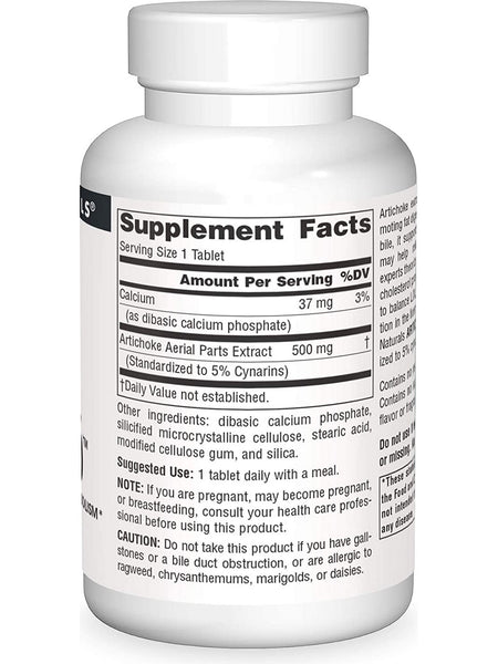 Source Naturals, Artichoke Extract 500™ 500 mg, 90 tablets