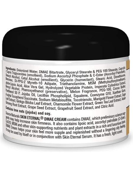 Source Naturals, Skin Eternal Cream DMAE, 4 oz