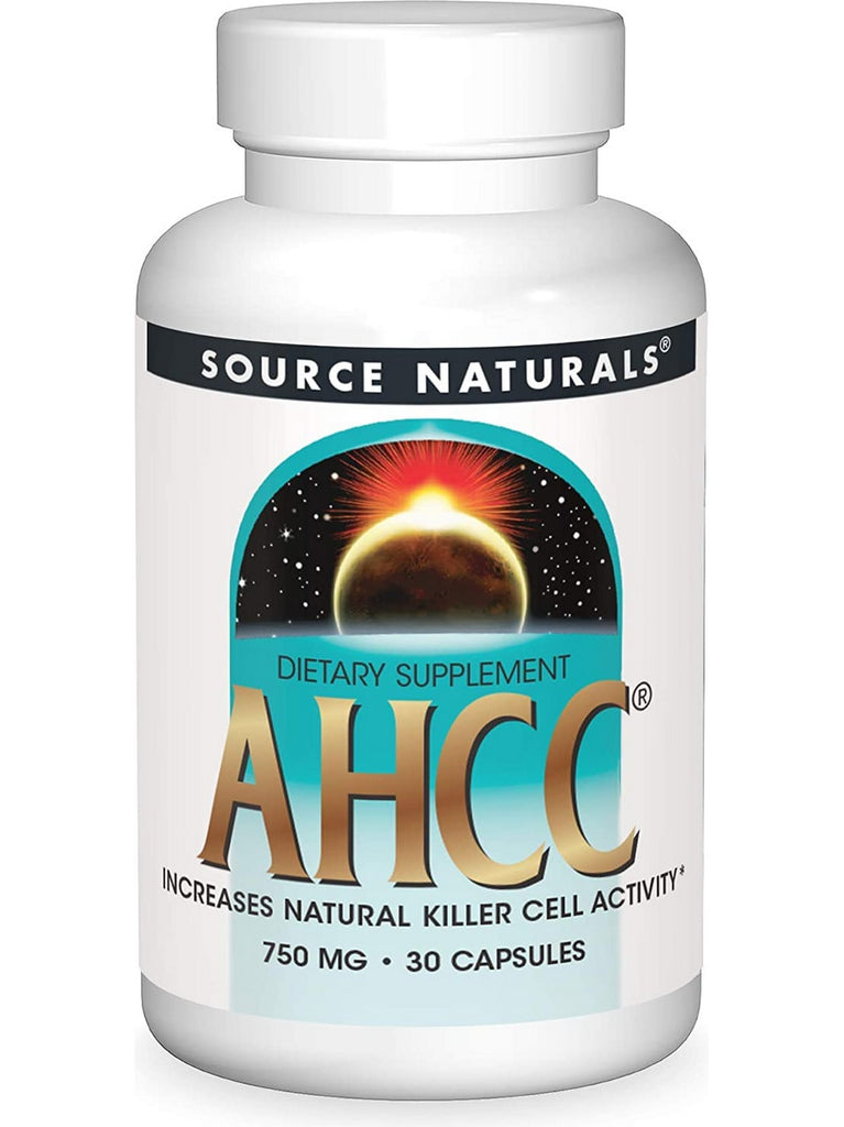 Source Naturals, AHCC® 750 mg, 30 capsules