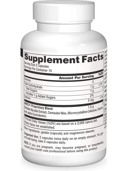 Source Naturals, AHCC® 750 mg, 30 capsules