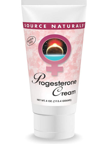 Source Naturals, Progesterone Cream, Eternal Woman™ Tube, 4 oz