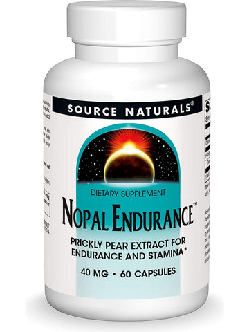 Source Naturals, Nopal Endurance™ 40 mg, 60 capsules