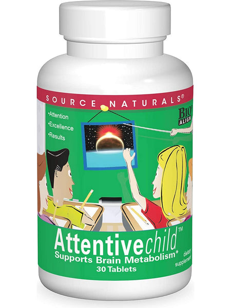 Source Naturals, Attentive Child™, 30 tablets