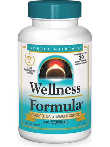 Source Naturals, Wellness Formula (CA), 240 ct