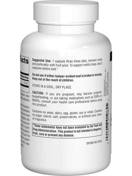 Source Naturals, L-Tryptophan 500 mg, 120 capsules