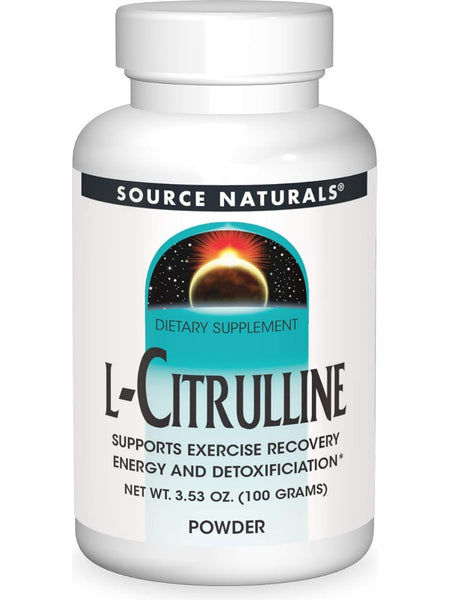 Source Naturals, L Citrulline powder, 100 grams