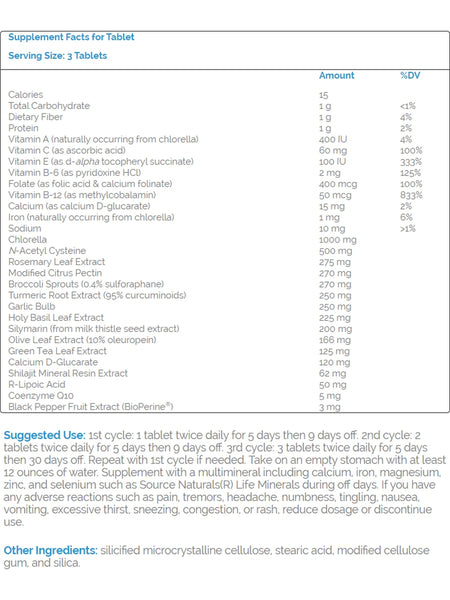 Source Naturals, Chela-Detox™, 60 tablets