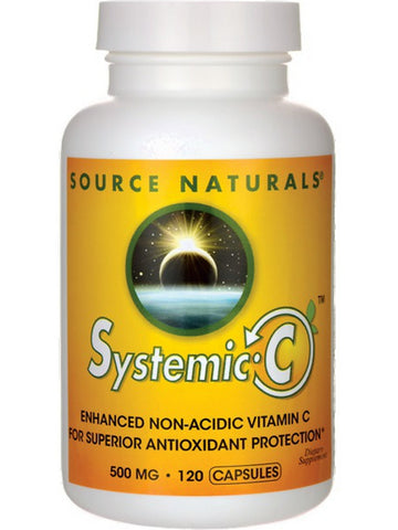 Source Naturals, Systemic C™ 500 mg, 120 capsules