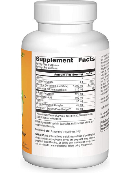 Source Naturals, Systemic C™ 500 mg, 120 capsules