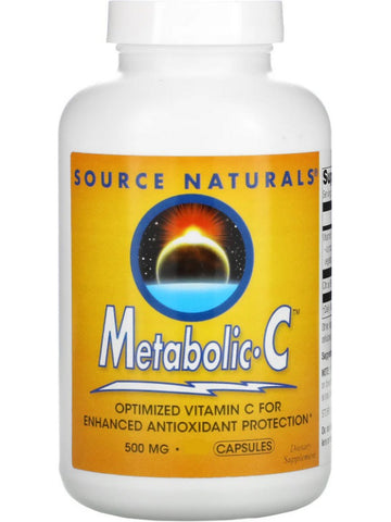 Source Naturals, Metabolic C™ 500 mg, 90 capsules