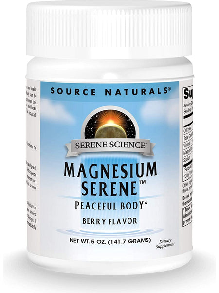 Source Naturals, Serene Science® Magnesium Serene™, Berry, 5 oz