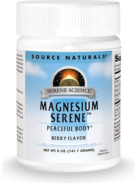 Source Naturals, Serene Science® Magnesium Serene™, Berry, 5 oz