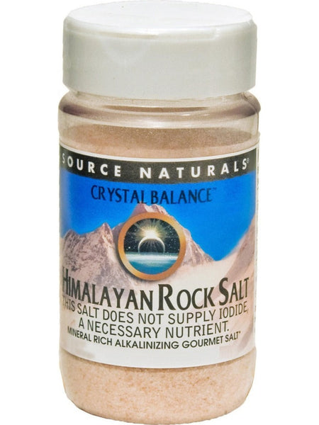 Source Naturals, Crystal Balance™ Himalayan Rock Salt, Coarse Grind, 3 oz