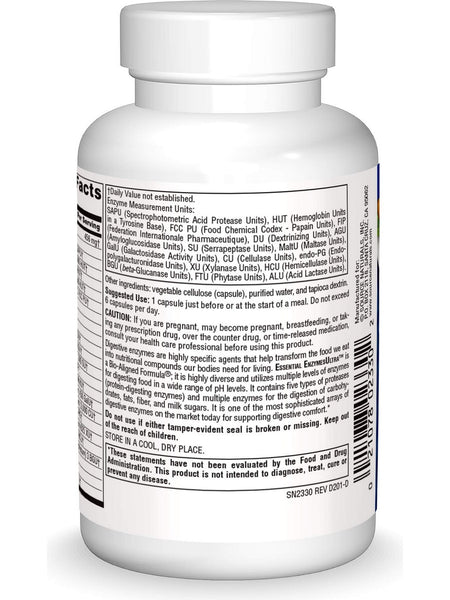 Source Naturals, Essential EnzymesUltra®, 60 capsules