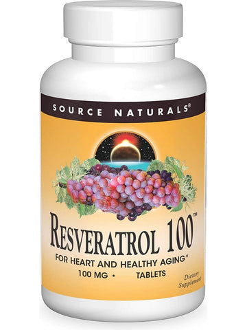 Source Naturals, Resveratrol 100™ 100 mg, 240 tablets