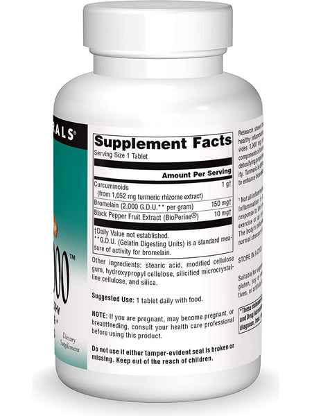 Source Naturals, Turmeric 1000™ 1000 mg, 120 tablets
