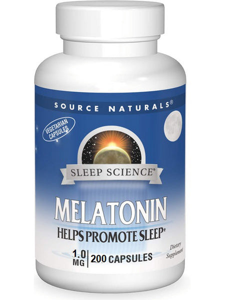 Source Naturals, Sleep Science® Melatonin 1 mg, 200 capsules