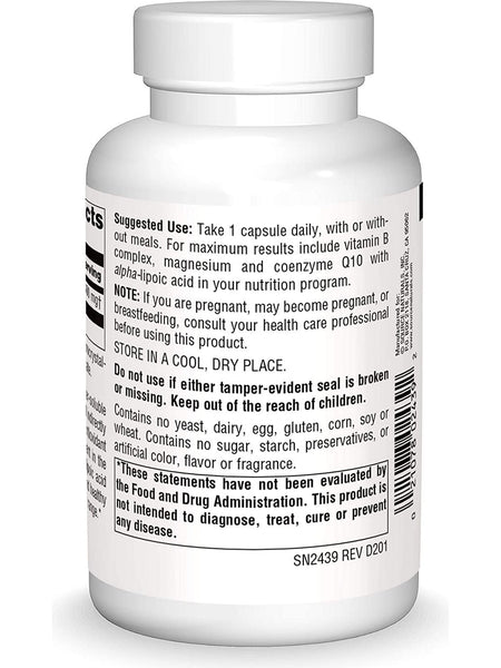 Source Naturals, Alpha Lipoic Acid 600 mg, 120 capsules