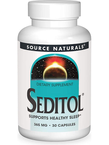 Source Naturals, Seditol 365 mg, 30 capsules