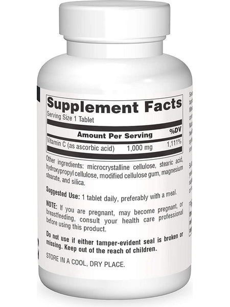 Source Naturals, C-1000 Corn Free Non-GMO 1000 mg, 240 tablets