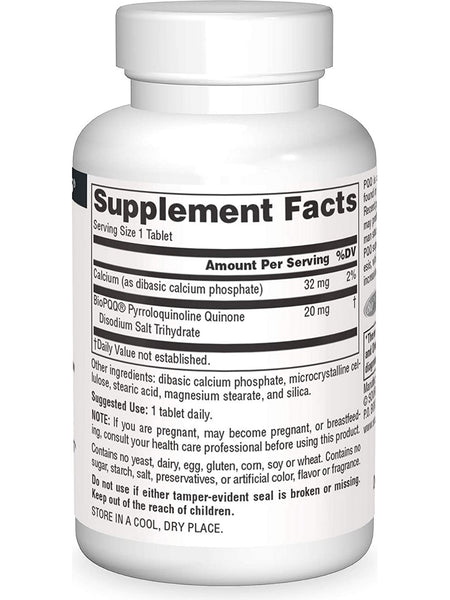 Source Naturals, PQQ Mind™, 30 tablets