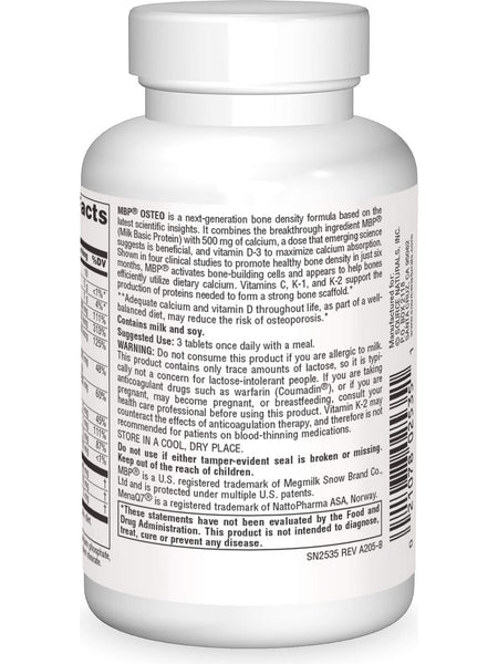 Source Naturals, MBP® Osteo with Calcium, 45 tablets