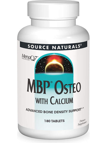 Source Naturals, MBP® Osteo with Calcium, 180 tablets