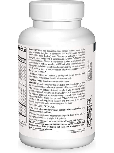 Source Naturals, MBP® Osteo with Calcium, 180 tablets