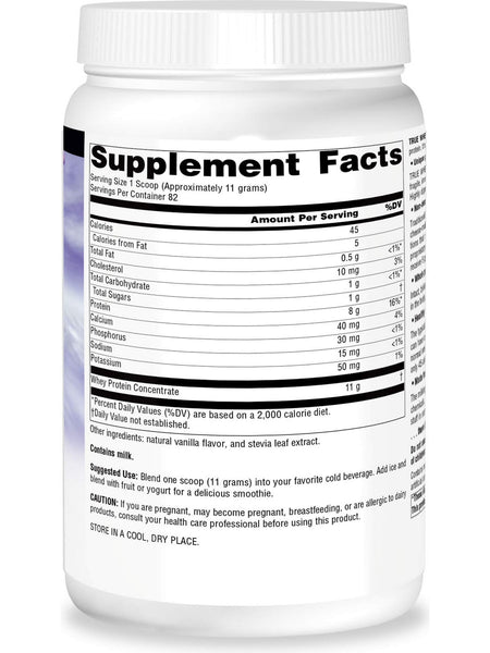Source Naturals, True Whey™ Premium Protein Powder, 32 oz