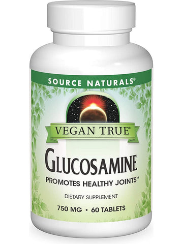 Source Naturals, Vegan True® Glucosamine 750 mg, 60 tablets